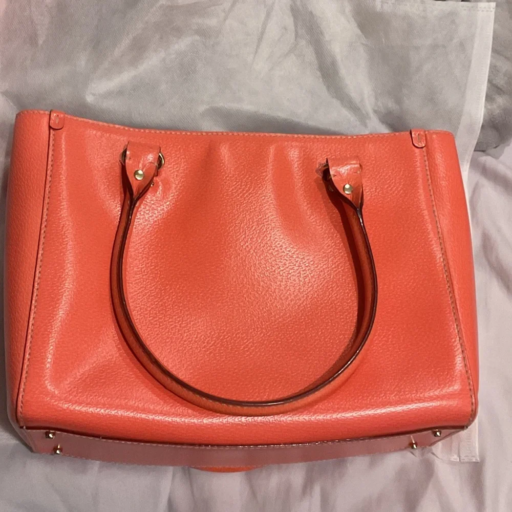 Kate Spade Vibrant Coral Tote